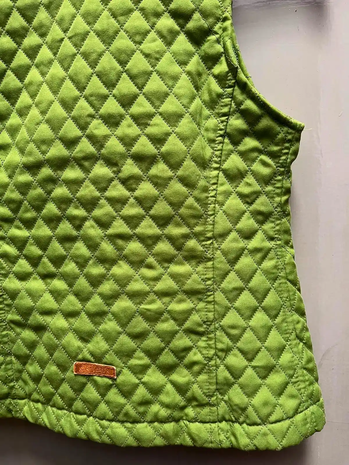 Chaleco verde acolchado (Cardon) - Talle S