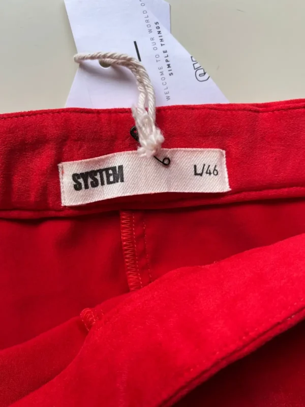 Foto 4 de Pantalón rojo (System) - Talle 44