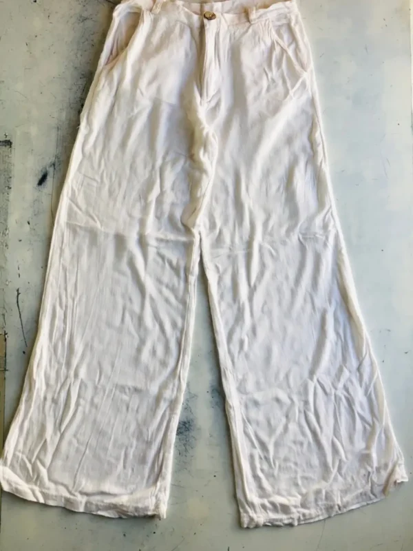Foto 6 de Pantalón crudo/beige lino liviano - Talle 38