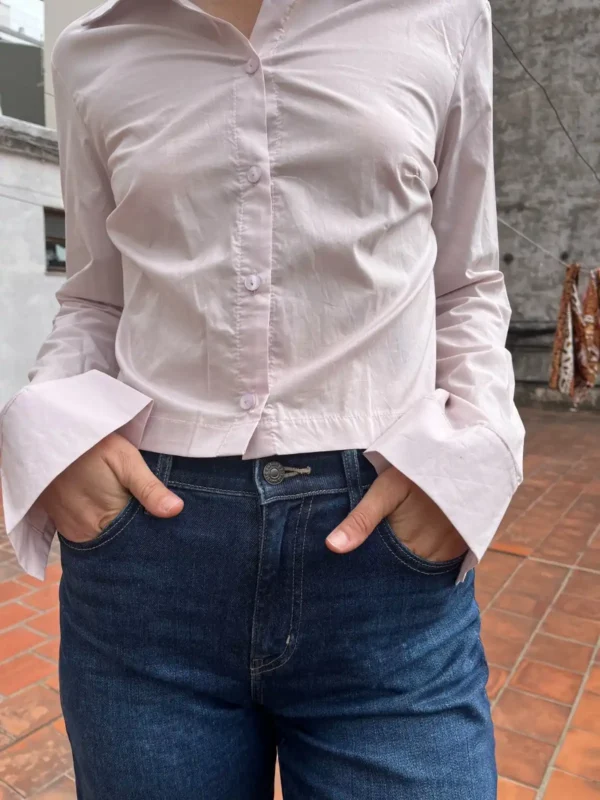 Foto 7 de Camisa rosa palido - Talle S