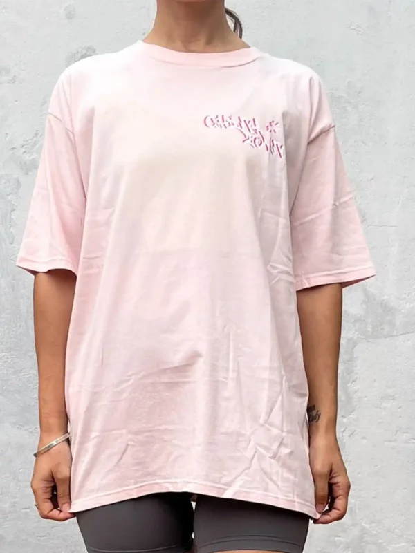 Foto 6 de Remera oversize rosa Chelsea Downy (Kevington)