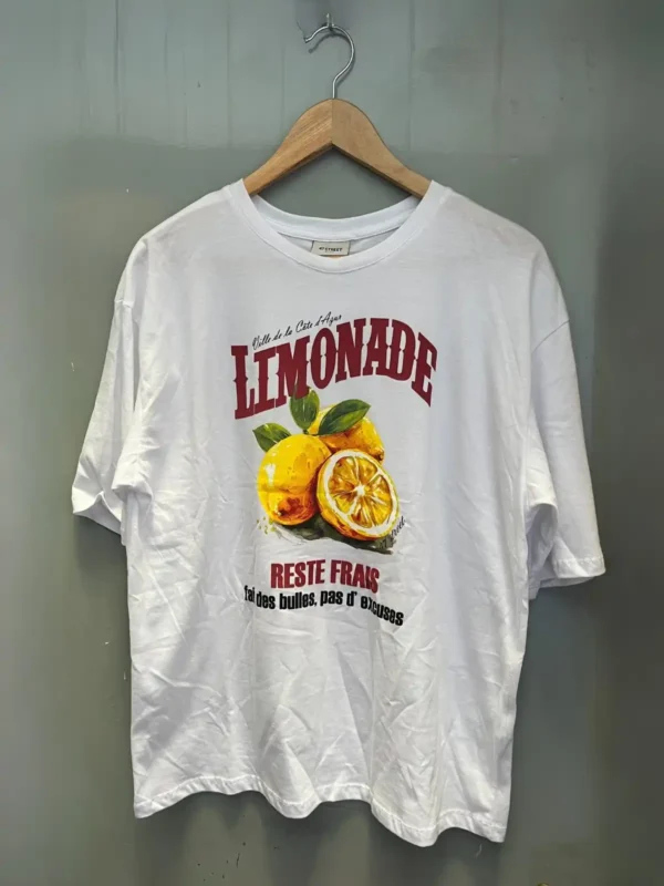 Foto 6 de Remera oversize blanca Limonade (47 Street)