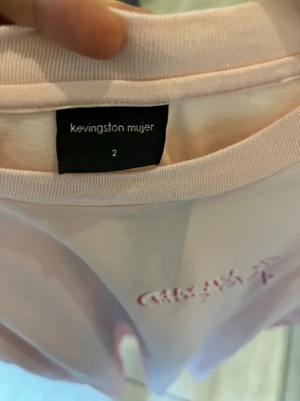 Foto 8 de Remera oversize rosa Chelsea Downy (Kevington)