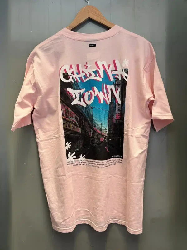 Foto 10 de Remera oversize rosa Chelsea Downy (Kevington)