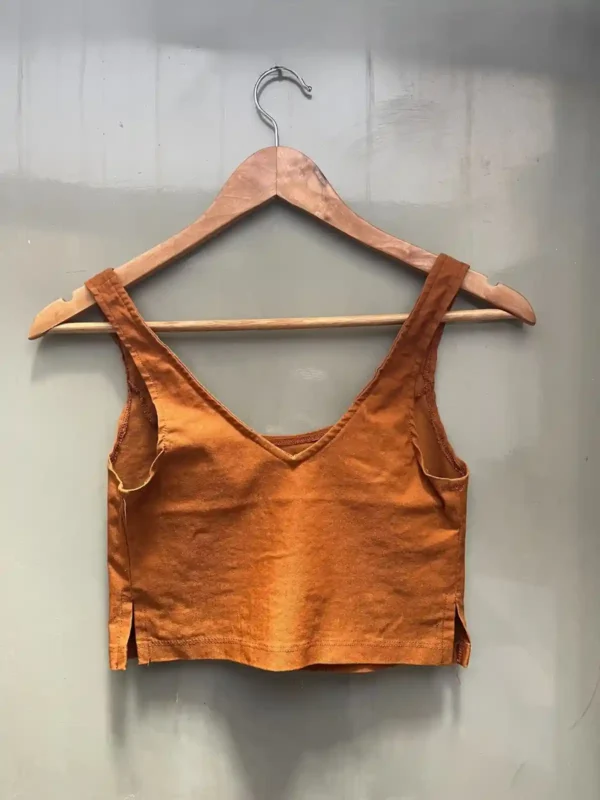 Foto 3 de Top marrón/canela cropped - Talle S