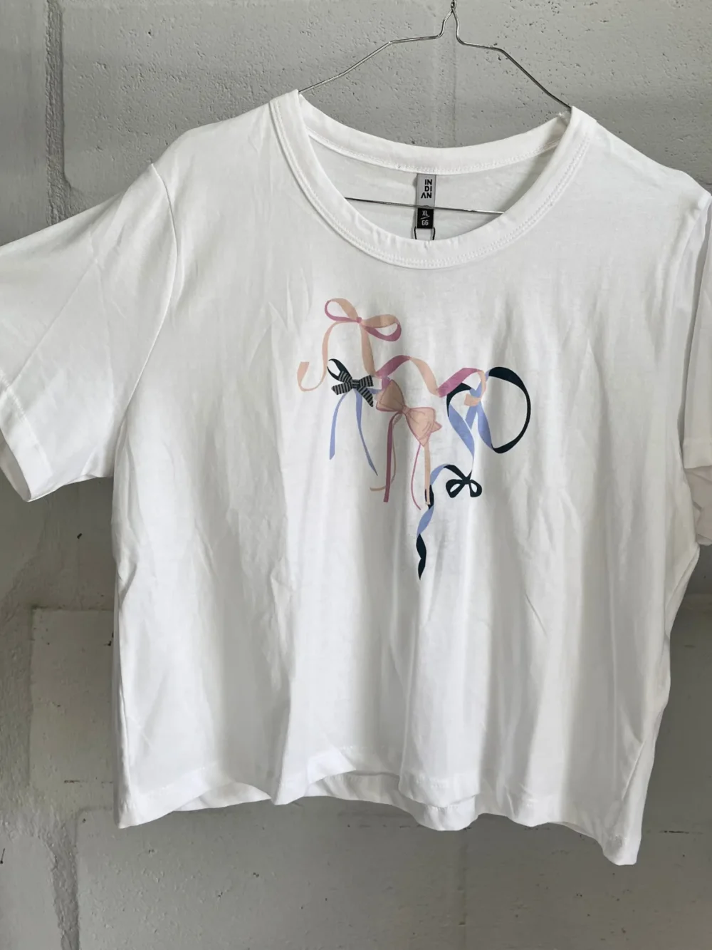 Remera con moño - Talle XL
