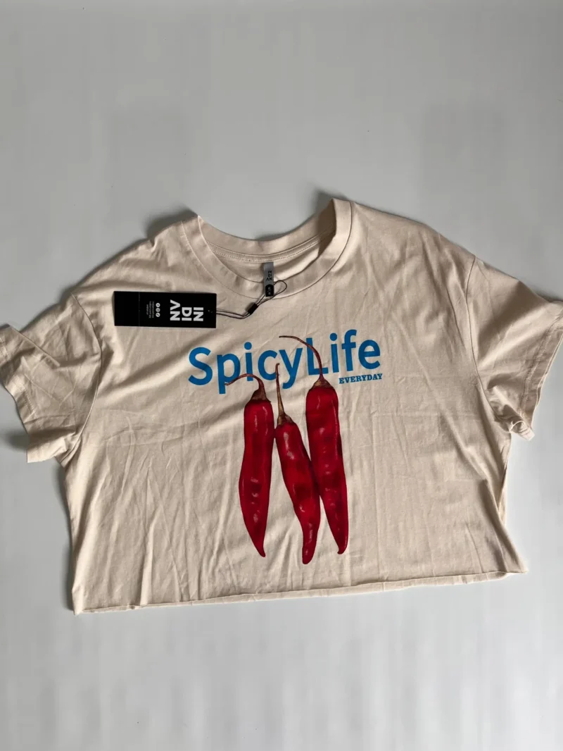 Remera con chiles - Talle M