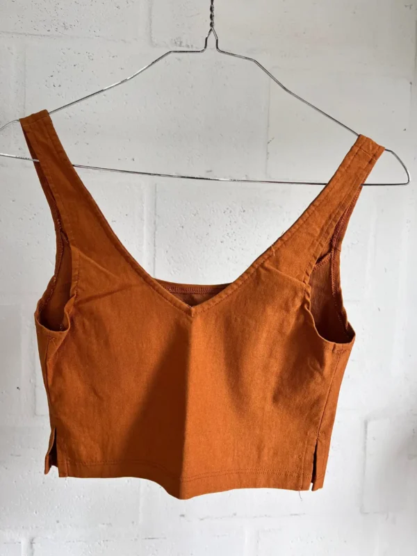 Foto 6 de Top marrón/canela cropped - Talle S